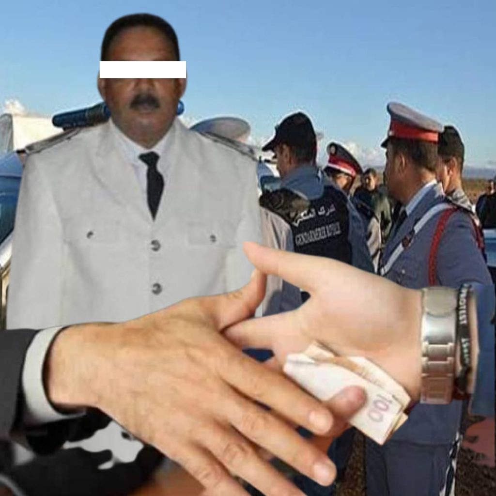 عاجل .. توقيف خليفة قائد بقيادة اولاد محلة بتارودانت متلبسا بتلقى رشوة